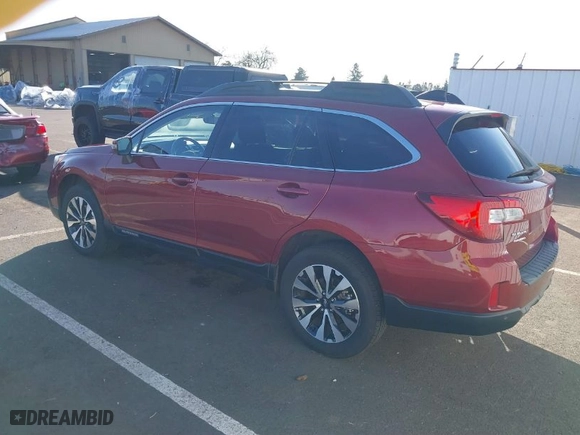 2017 Subaru Outback Limited with VIN 4S4BSENC9H3416637, listed as a IAAI auction lot 41736483 with NaN miles. Bid and sale history available at carsss.com. Image 3.
