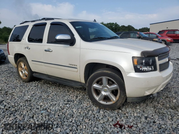 2011 Chevrolet Tahoe LTZ with VIN 1GNSCCE06BR346909, listed as a Copart auction lot 57366535 with 283,935 mi miles and Salvage title. Bid and sale history available at DreamBid. Image 4.