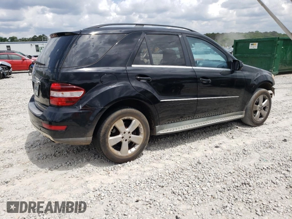 2010 Mercedes-Benz M 350 with VIN 4JGBB5GB5AA601712, listed as a Copart auction lot 54480155 with 264,425 mi miles and Clean Title. Bid and sale history available at DreamBid. Image 3.