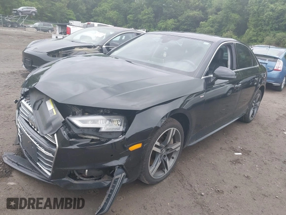 2017 Audi A4 Premium Plus z VIN WAUENAF42HN040468, wystawiony jako IAAI lot #42535328 z przebiegiem 104 189 mil mil oraz . Historia ofert i sprzedaży dostępna na DreamBid. Obrazek 2.