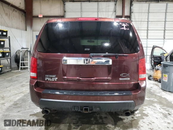 2009 Honda Pilot Touring with VIN 5FNYF48949B054041, listed as a Copart auction lot 54987215 with 257,800 mi miles and Clean Title. Bid and sale history available at carsss.com. Image 6.