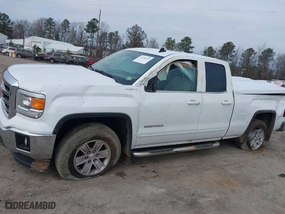 2014 GMC Sierra 1500 SLE with VIN 1GTV2UEH7EZ148199, listed as a IAAI auction lot 41196131 with 118,424 mi miles. Bid and sale history available at carsss.com. Image 6.
