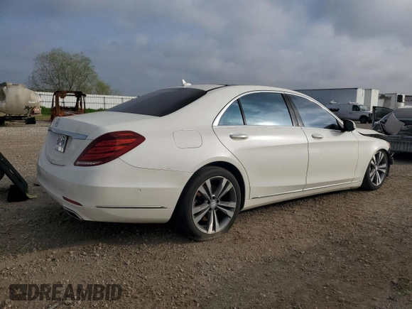2014 Mercedes-Benz S-Class S 550 with VIN WDDUG8CB0EA009152, listed as a Copart auction lot 48862915 with 131,633 mi miles and Clean Title. Bid and sale history available at carsss.com. Image 3.