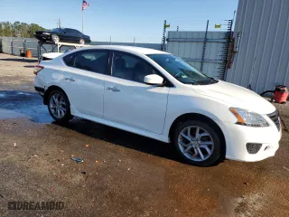 2014 Nissan Sentra SV with VIN 3N1AB7APXEY298561, listed as a Copart auction lot 48133025 with 73,953 mi miles and Salvage Title. Bid and sale history available at carsss.com. Image 4.