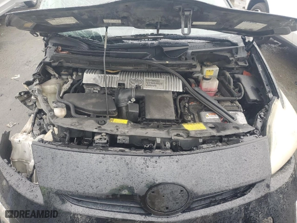 2010 Toyota Prius II with VIN JTDKN3DU5A0008525, listed as a Copart auction lot 44043335 with 0 mi miles and Salvage Title. Bid and sale history available at carsss.com. Image 11.