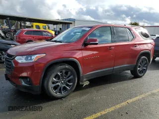 2019 Chevrolet Traverse RS with VIN 1GNEVJKW7KJ226510, listed as a Copart auction lot 80534373 with 108,421 mi miles and Salvage Title. Bid and sale history available at carsss.com. Image 1.