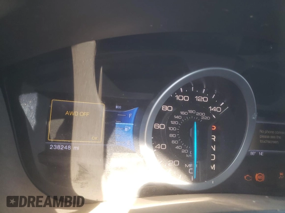2013 Ford Explorer XLT z VIN 1FM5K8D87DGA26716, wystawiony jako Copart lot #51214045 z przebiegiem 238 248 mil mil oraz Szkoda całkowita • Salvage title. Historia ofert i sprzedaży dostępna na DreamBid. Obrazek 9.