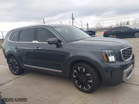 2023 Kia Telluride SX Prestige X-Pro with VIN 5XYP5DGC3PG329805, listed as a IAAI auction lot 41289569 with NaN miles. Bid and sale history available at carsss.com. Image 13.
