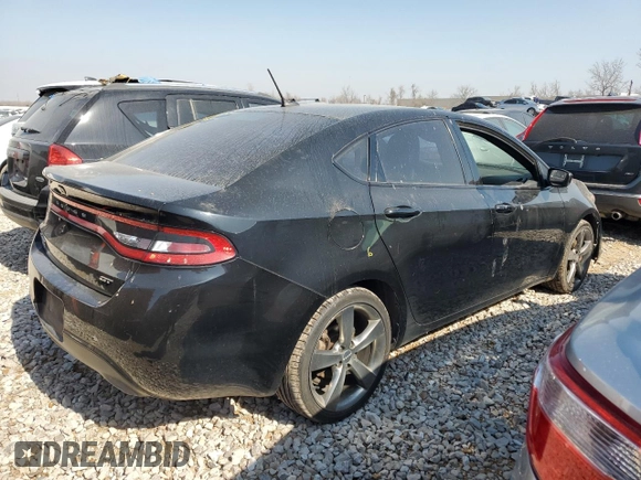 2014 Dodge Dart GT with VIN 1C3CDFEB1ED683538, listed as a Copart auction lot 48245315 with 123,660 mi miles and Salvage Title. Bid and sale history available at carsss.com. Image 3.