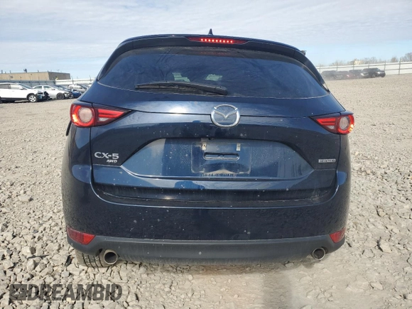 2020 Mazda CX-5 Grand Touring with VIN JM3KFBDM8L0763184, listed as a Copart auction lot 55575105 with 24,855 mi miles and Salvage Title. Bid and sale history available at DreamBid. Image 6.