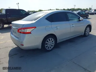 2014 Nissan Sentra SR with VIN 3N1AB7AP5EY214954, listed as a IAAI auction lot 41861753 with 179,581 mi miles. Bid and sale history available at carsss.com. Image 4.