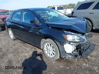 2019 Nissan Sentra SV with VIN 3N1AB7AP7KY445186, listed as a IAAI auction lot 41846095 with 54,267 mi miles and . Bid and sale history available at DreamBid. Image 1.