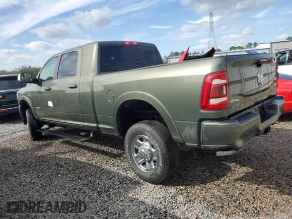 2021 Ram 2500 Laramie with VIN 3C6UR5NL0MG557541, listed as a Copart auction lot 80201334 with 44,279 mi miles and Non Repairable. Bid and sale history available at carsss.com. Image 2.