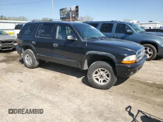 2003 Dodge Durango SLT z VIN 1D4HS48Z33F591372, wystawiony jako Copart lot #51596005 z przebiegiem 175 039 mil mil oraz Szkody całkowita. Historia ofert i sprzedaży dostępna na DreamBid. Obrazek 4.