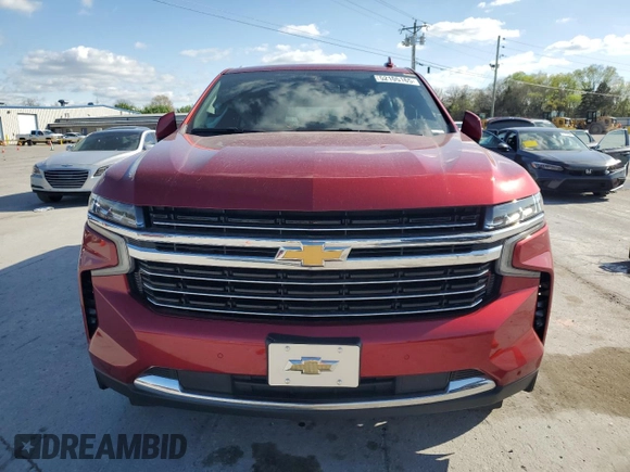 2022 Chevrolet Suburban LT with VIN 1GNSKCKD1NR161696, listed as a Copart auction lot 52105165 with 84,389 mi miles and Clean Title. Bid and sale history available at DreamBid. Image 5.
