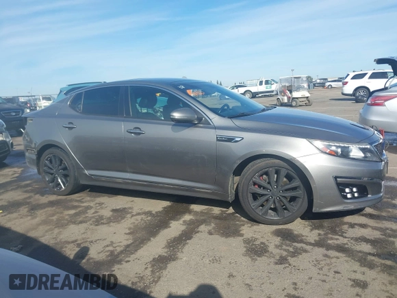 2015 Kia Optima SXL Turbo with VIN 5XXGR4A60FG413655, listed as a IAAI auction lot 41652388 with 134,642 mi miles and . Bid and sale history available at DreamBid. Image 14.