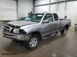 2002 Toyota Tundra SR5 with VIN 5TBBT44162S289386, listed as a Copart auction lot 45793015 with 128,659 mi miles and Salvage Title. Bid and sale history available at carsss.com. Image 1.
