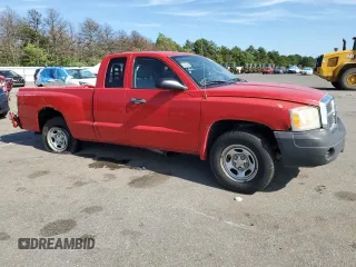 2005 Dodge Dakota ST with VIN 1D7HE22N65S326198, listed as a Copart auction lot 59699284 with 203,778 mi miles and Salvage Title. Bid and sale history available at DreamBid. Image 4.