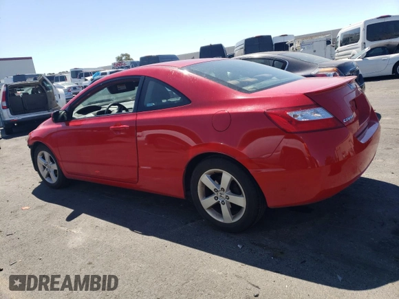 2008 Honda Civic Cpe EX with VIN 2HGFG12848H557615, listed as a Copart auction lot 70047284 with 137,461 mi miles and Salvage Title. Bid and sale history available at carsss.com. Image 2.