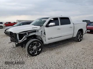 2020 Ram 1500 Limited with VIN 1C6SRFHT7LN101762, listed as a Copart auction lot 83851604 with 59,286 mi miles and Clean title. Bid and sale history available at DreamBid. Image 1.