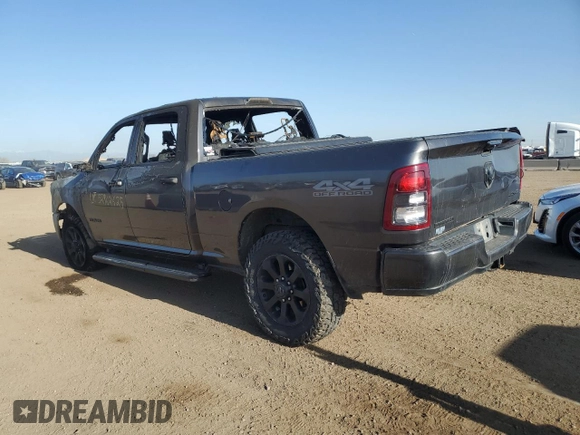 2020 Ram 2500 Big Horn with VIN 3C6UR5DL0LG274735, listed as a Copart auction lot 52962625 with Not provided miles and Salvage title. Bid and sale history available at DreamBid. Image 2.