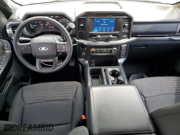2021 Ford F-150 XL with VIN 1FTEW1CP2MFA66913, listed as a Copart auction lot 60974875 with 85,782 mi miles and Salvage title. Bid and sale history available at DreamBid. Image 8.