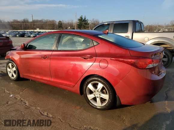 2013 Hyundai Elantra GLS with VIN 5NPDH4AE7DH453472, listed as a Copart auction lot 44584855 with 114,203 mi miles and Non repairable. Bid and sale history available at DreamBid. Image 2.