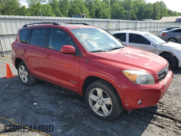 2007 Toyota RAV4 Sport with VIN JTMBD32V276045858, listed as a Copart auction lot 57290625 with Not provided miles and Clean title. Bid and sale history available at DreamBid. Image 4.