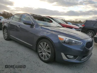 2015 Kia Cadenza Premium with VIN KNALN4D71F5193796, listed as a Copart auction lot 78737754 with 0 mi miles and Salvage Title. Bid and sale history available at carsss.com. Image 4.