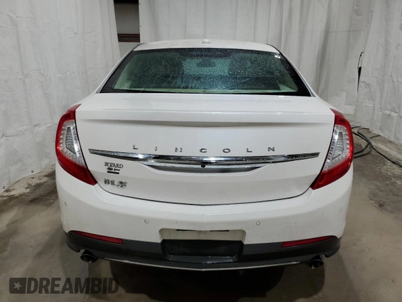 2015 Lincoln MKS with VIN 1LNHL9DK1FG600600, listed as a Copart auction lot 85539154 with 146,374 mi miles and Salvage Title. Bid and sale history available at carsss.com. Image 6.