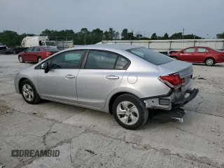 2015 Honda Civic LX z VIN 19XFB2F59FE060541, wystawiony jako Copart lot #58024495 z przebiegiem 76 472 mil mil oraz Szkoda całkowita • Salvage title. Historia ofert i sprzedaży dostępna na DreamBid. Obrazek 2.