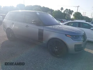 2022 Land Rover Range Rover Westminster z VIN SALGS2SE7NA468878, wystawiony jako IAAI lot #39732119 z przebiegiem 34 682 mil mil oraz . Historia ofert i sprzedaży dostępna na DreamBid. Obrazek 1.