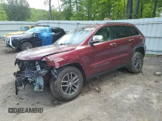 2017 Jeep Grand Cherokee Limited с VIN 1C4RJFBG3HC734806, выставлен на аукционе Copart как лот 58519965 с пробегом 75 976 миль миль и Списание • Salvage title. История ставок и продаж доступна на DreamBid. Изображение 1.