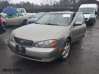 2002 Infiniti I35 Luxury with VIN JNKDA31A32T018726, listed as a IAAI auction lot 41784774 with 139,008 mi miles. Bid and sale history available at carsss.com. Image 2.