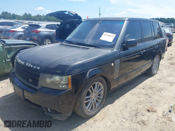2011 Land Rover Range Rover HSE with VIN SALME1D42BA330542, listed as a IAAI auction lot 42783951 with 100,054 mi miles and . Bid and sale history available at DreamBid. Image 2.