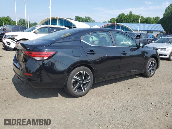 2024 Nissan Sentra SV z VIN 3N1AB8CV9RY251934, wystawiony jako Copart lot #60959315 z przebiegiem 40 822 mil mil oraz Szkoda całkowita • Salvage title. Historia ofert i sprzedaży dostępna na DreamBid. Obrazek 3.