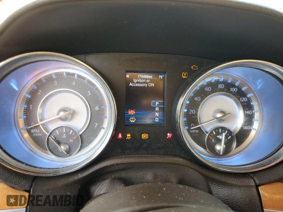2014 Chrysler 300 with VIN 2C3CCAET3EH228806, listed as a Copart auction lot 41417205 with 174,488 mi miles and Salvage Title. Bid and sale history available at carsss.com. Image 9.