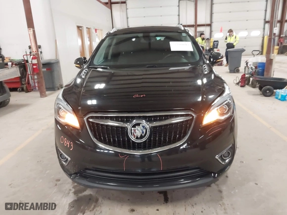 2020 Buick Envision Essence with VIN LRBFXCSA9LD034558, listed as a IAAI auction lot 41700843 with 52,555 mi miles. Bid and sale history available at carsss.com. Image 12.
