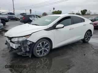 2016 Chevrolet Volt Premier with VIN 1G1RD6S52GU140893, listed as a Copart auction lot 43760765 with 137,727 mi miles and Salvage Title. Bid and sale history available at carsss.com. Image 1.