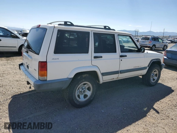 2000 Jeep Cherokee with VIN 1J4FF48S6YL169224, listed as a Copart auction lot 64411145 with 237,553 mi miles and Clean title. Bid and sale history available at DreamBid. Image 3.