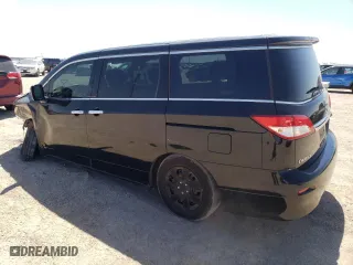2012 Nissan Quest S with VIN JN8AE2KP8C9033053, listed as a Copart auction lot 54130704 with 155,162 mi miles and Salvage Title. Bid and sale history available at carsss.com. Image 2.