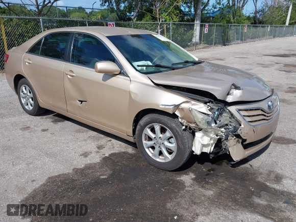 2011 Toyota Camry LE with VIN 4T1BF3EK5BU741058, listed as a IAAI auction lot 42081019 with 169,785 mi miles. Bid and sale history available at carsss.com. Image 1.