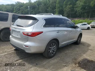2014 Infiniti QX60 z VIN 5N1AL0MM2EC535793, wystawiony jako Copart lot #66275245 z przebiegiem 141 225 mil mil oraz Szkoda całkowita • Salvage title. Historia ofert i sprzedaży dostępna na DreamBid. Obrazek 3.