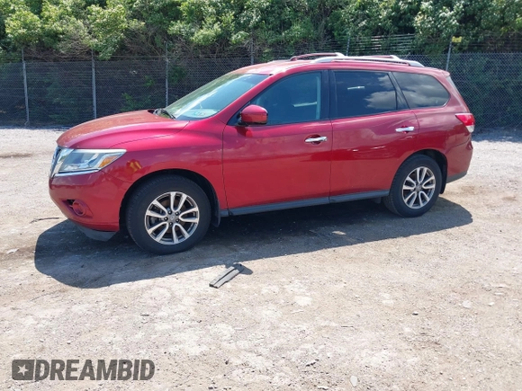 2014 Nissan Pathfinder SL z VIN 5N1AR2MM0EC682138, wystawiony jako IAAI lot #42196525 z przebiegiem 89 948 mil mil oraz . Historia ofert i sprzedaży dostępna na DreamBid. Obrazek 2.
