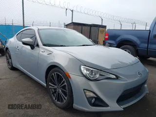 2013 Scion FR-S with VIN JF1ZNAA1XD1729330, listed as a IAAI auction lot 41804449 with 58,461 mi miles. Bid and sale history available at carsss.com. Image 1.