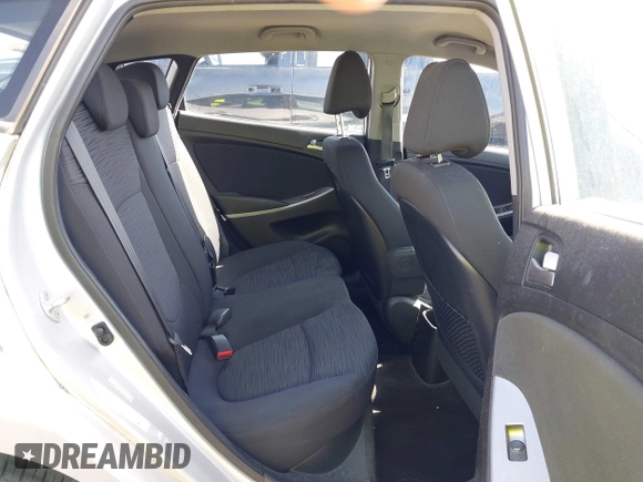2017 Hyundai Accent SE with VIN KMHCT5AE4HU315623, listed as a IAAI auction lot 41813017 with 111,595 mi miles. Bid and sale history available at carsss.com. Image 8.