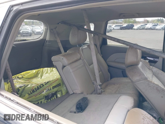 2011 Acura MDX Tech Pkg with VIN 2HNYD2H67BH510866, listed as a IAAI auction lot 42009473 with 1 mi miles. Bid and sale history available at carsss.com. Image 8.
