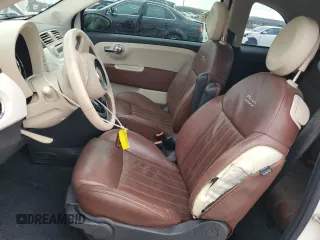 2015 FIAT 500 Lounge with VIN 3C3CFFCR2FT575516, listed as a Copart auction lot 86325714 with 149,465 mi miles and Salvage title. Bid and sale history available at DreamBid. Image 7.