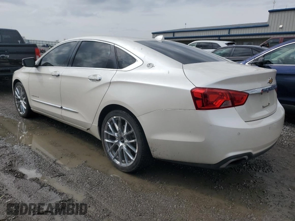 2014 Chevrolet Impala LTZ z VIN 1G1155S37EU105086, wystawiony jako Copart lot #51832605 z przebiegiem 94 588 mil mil oraz Szkoda całkowita • Salvage title. Historia ofert i sprzedaży dostępna na DreamBid. Obrazek 2.