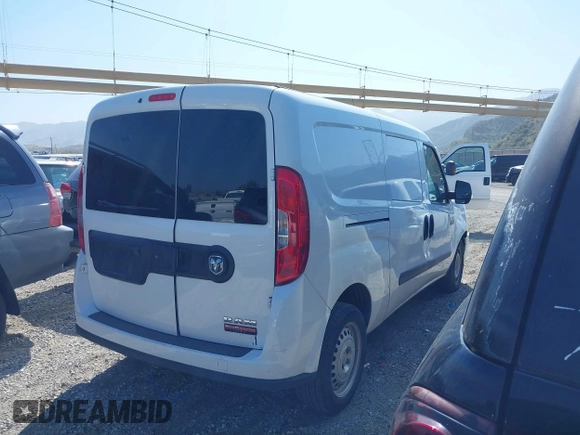 2022 Ram ProMaster City Cargo Tradesman with VIN ZFBHRFAB0N6W48747, listed as a IAAI auction lot 42148505 with 66,844 mi miles and . Bid and sale history available at DreamBid. Image 13.